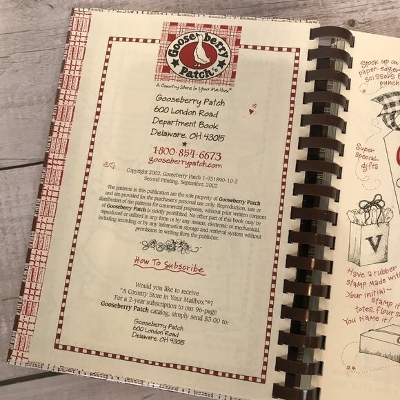 GOOSEBERRY Patch Gifts for Giving and MORE Gifts for Giving - Set of 2 NEW! - Picture 10 of 14